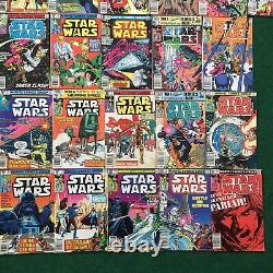 Vintage Lot Of 42 Star Wars Comic Books