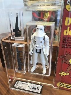Vintage Star Wars Rare YPS Stormtrooper With Comic UKG 85! Afa Moc (2)