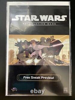 WOTC, Star Wars Roleplaying Game Preview, VHTF Mega Rare, Adam Hughes, Look