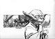 Yoda Original Art Sketch By Sean Murphy Dc Comics Punk Rock Jesus Star Wars
