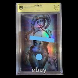Zirty Girlz #2 Aayla Foil Virgin CBCS 9.8 Nathan Szerdy Signed Nude Star Wars Zirty Girlz #2 Aayla Foil Virgin CBCS 9.8 Nathan Szerdy Signed Nude Star Wars
